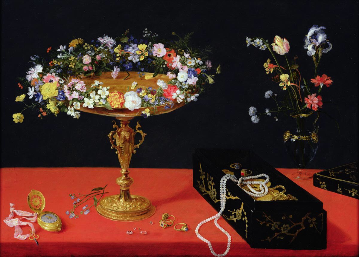 File:Jan Brueghel II - Still Life of a Tazza with Flowers.jpg - Wikimedia  Commons