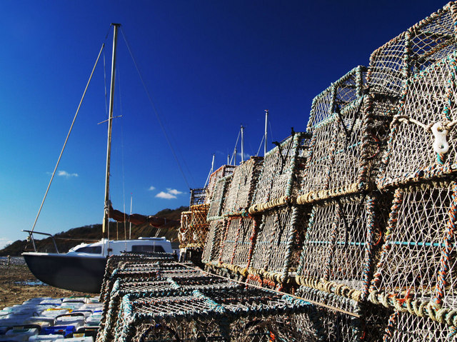 File:Lobster pots Lyme Regis - geograph.org.uk - 484411.jpg