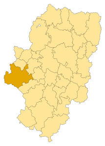 Communauté de Calatayud - Localisation