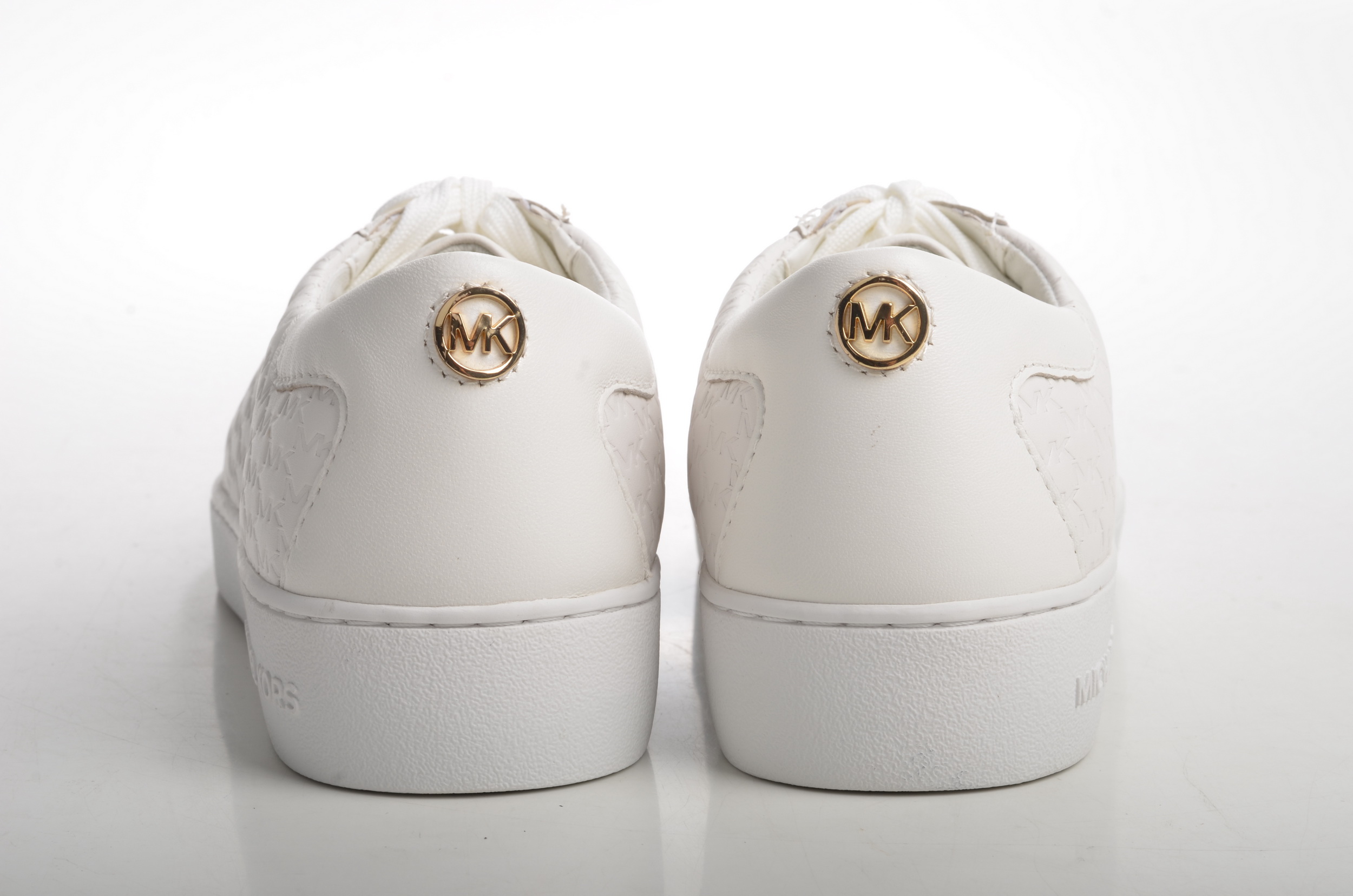 michael kors optic white sneakers