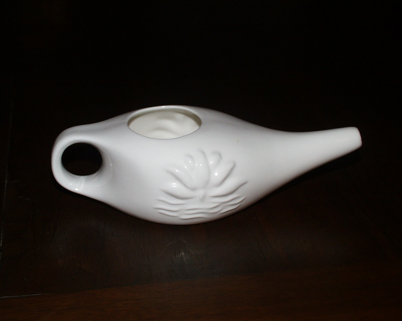 Ceramic Neti Pot, Nasal Wash and Air Passage Cleaner, Sinus Relief