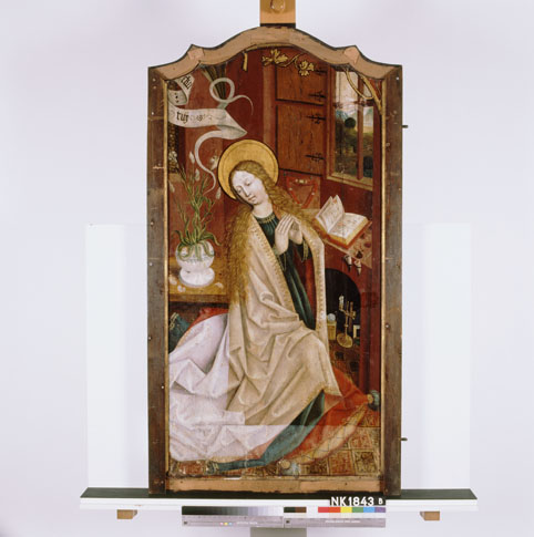 File:Onbekend - De Aanbidding door de Koningen (binnenzijde) en knielende Maria (buitenzijde) - NK1843 - Cultural Heritage Agency of the Netherlands Art Collection.jpg