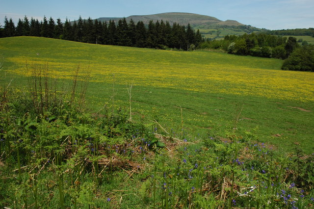 Pen Cerrig-calch and Table Mountain - geograph.org.uk - 1320753