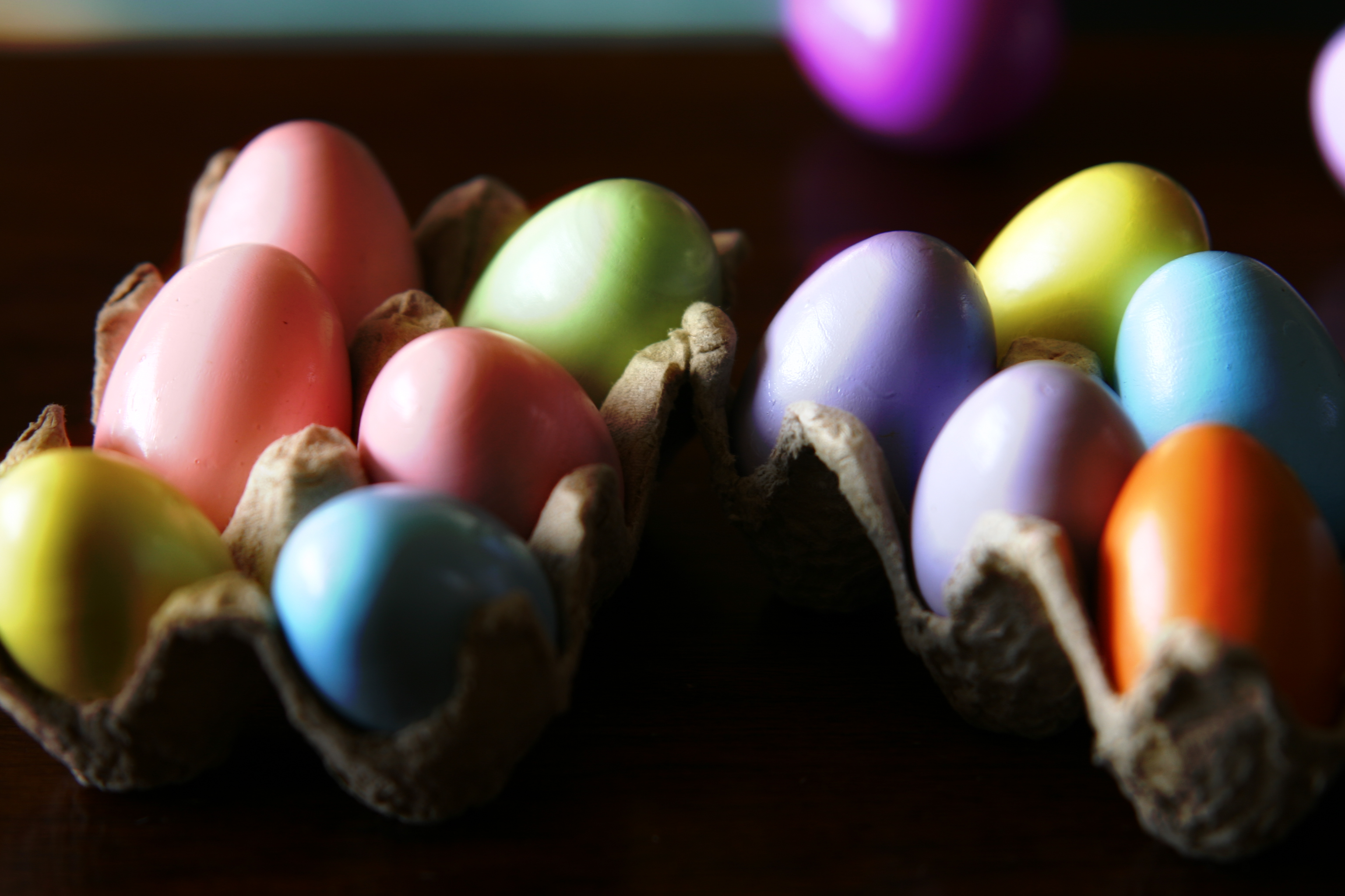 Easter Eggs. Easter Sunday.