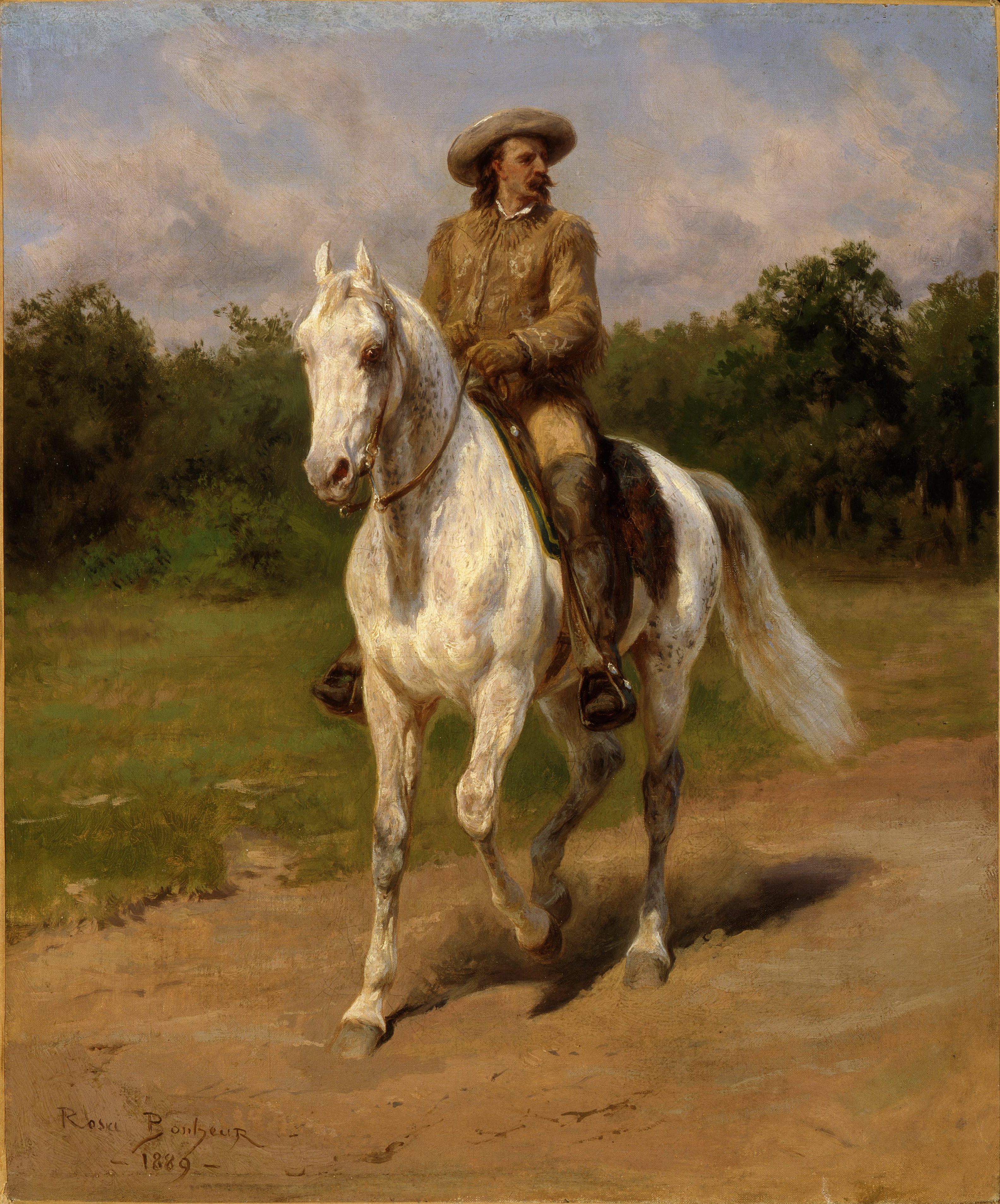File:Rosa Bonheur - Portrait de Col. William F. Cody.jpg - Wikimedia