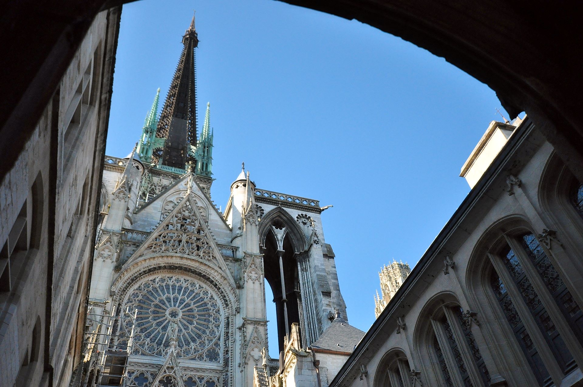 Les temps cathedrale. Cathedrale notre-Dame de Rouen план.