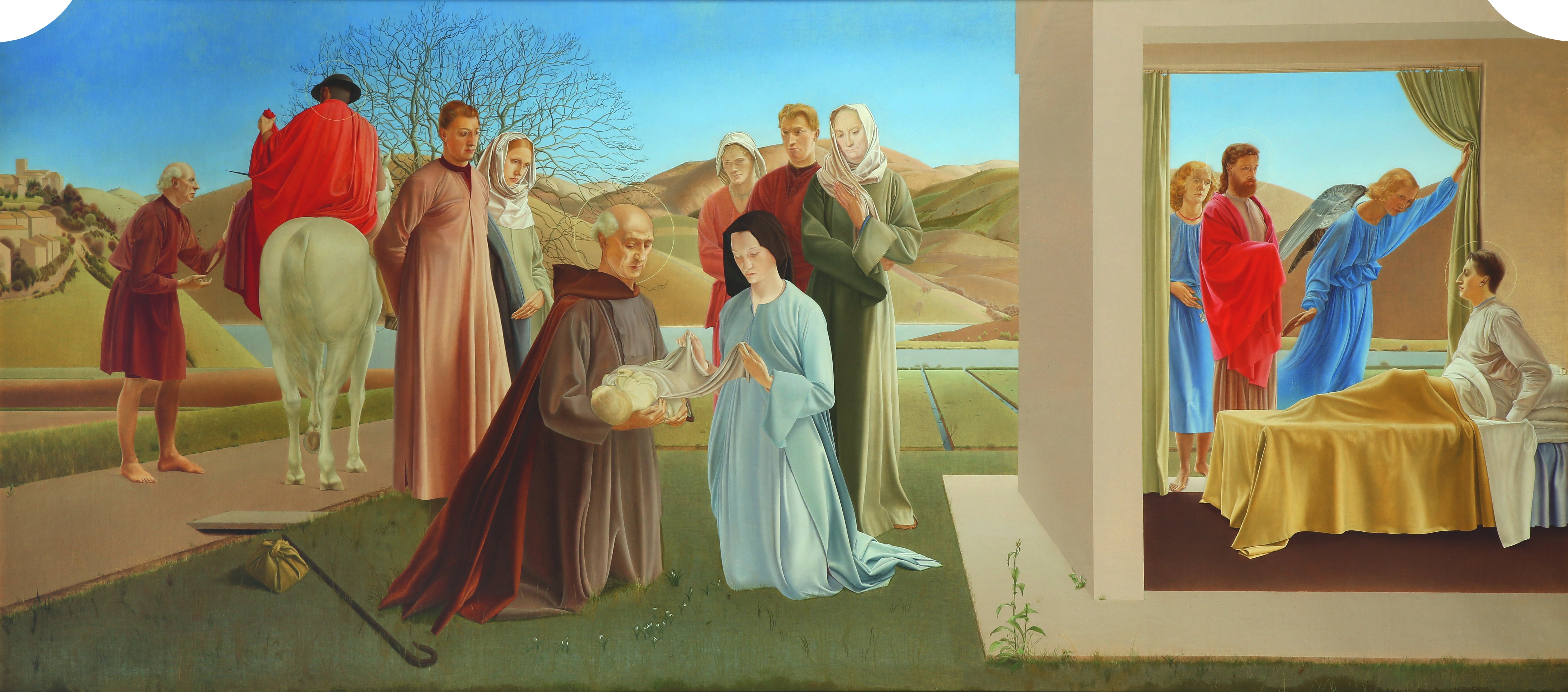 Scenes from The Life of Saint Martin of Tours by Winifred Knights.jpg. 