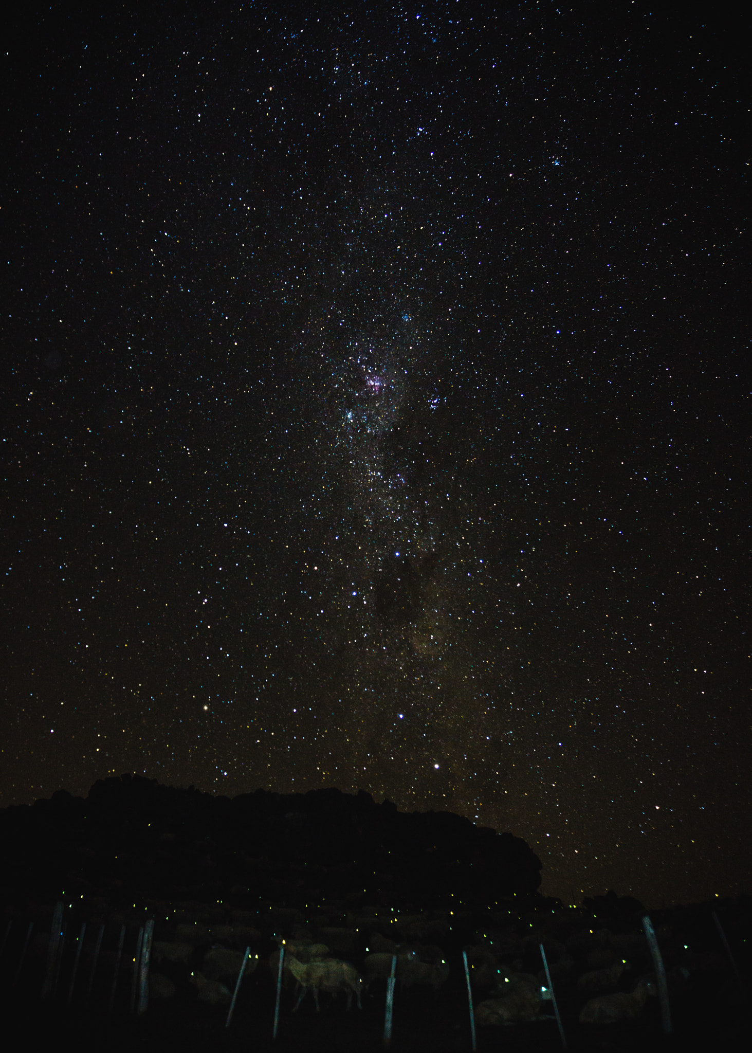 Near sky. Filled Stars in MD co.