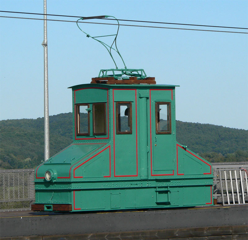 Die Treidellokomotive Treidellok-niederfinow-rr