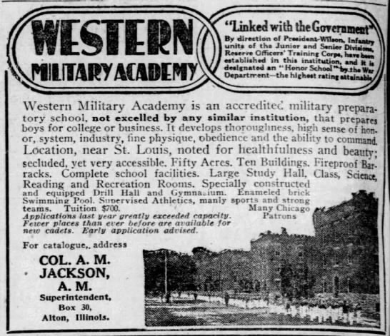 File:Western Military Academy ad August 1918.jpg