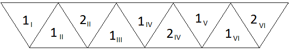 File:Blattbündelorientierte Netzbeschriftung eines Trihexaflexagons.png