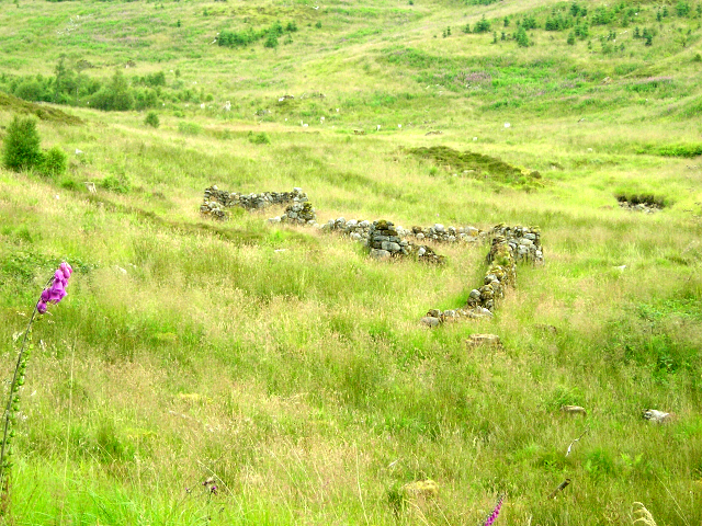 File:Building Remains From Aoineadh Mor Cleared Township - geograph.org.uk - 512819.jpg