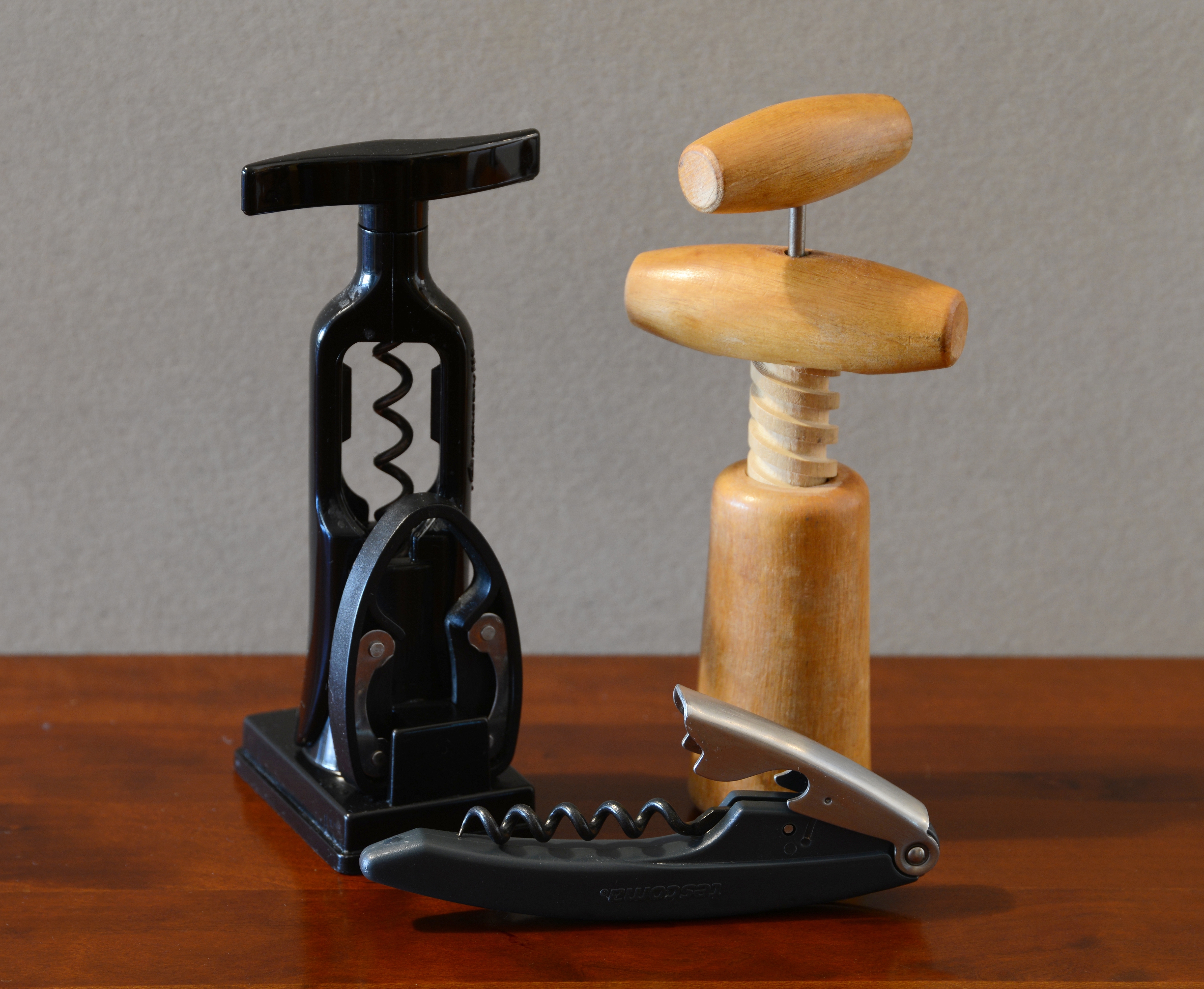 Bits And Pieces multifunctional corkscrew wine opener - all-in-one