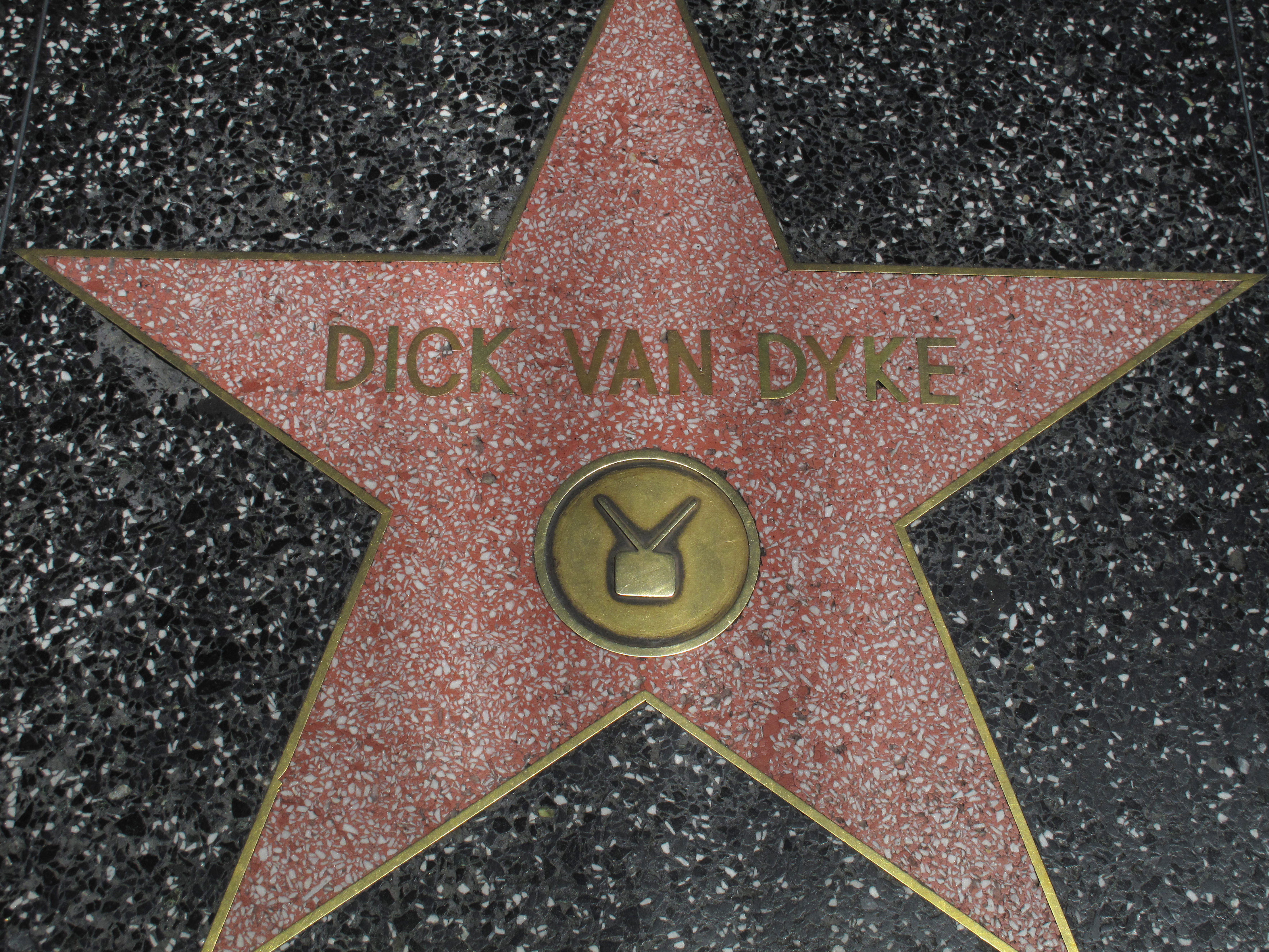 Dick van dyke walk of fame