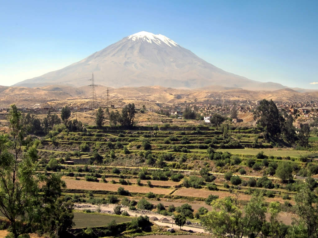 El Misti Volcano., I always wanted to see a volcano, as far…