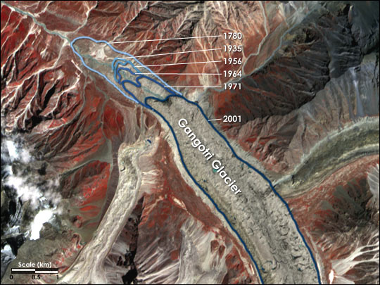 File:Gangotri Glacier, retreat from 1780 to 2001.jpg