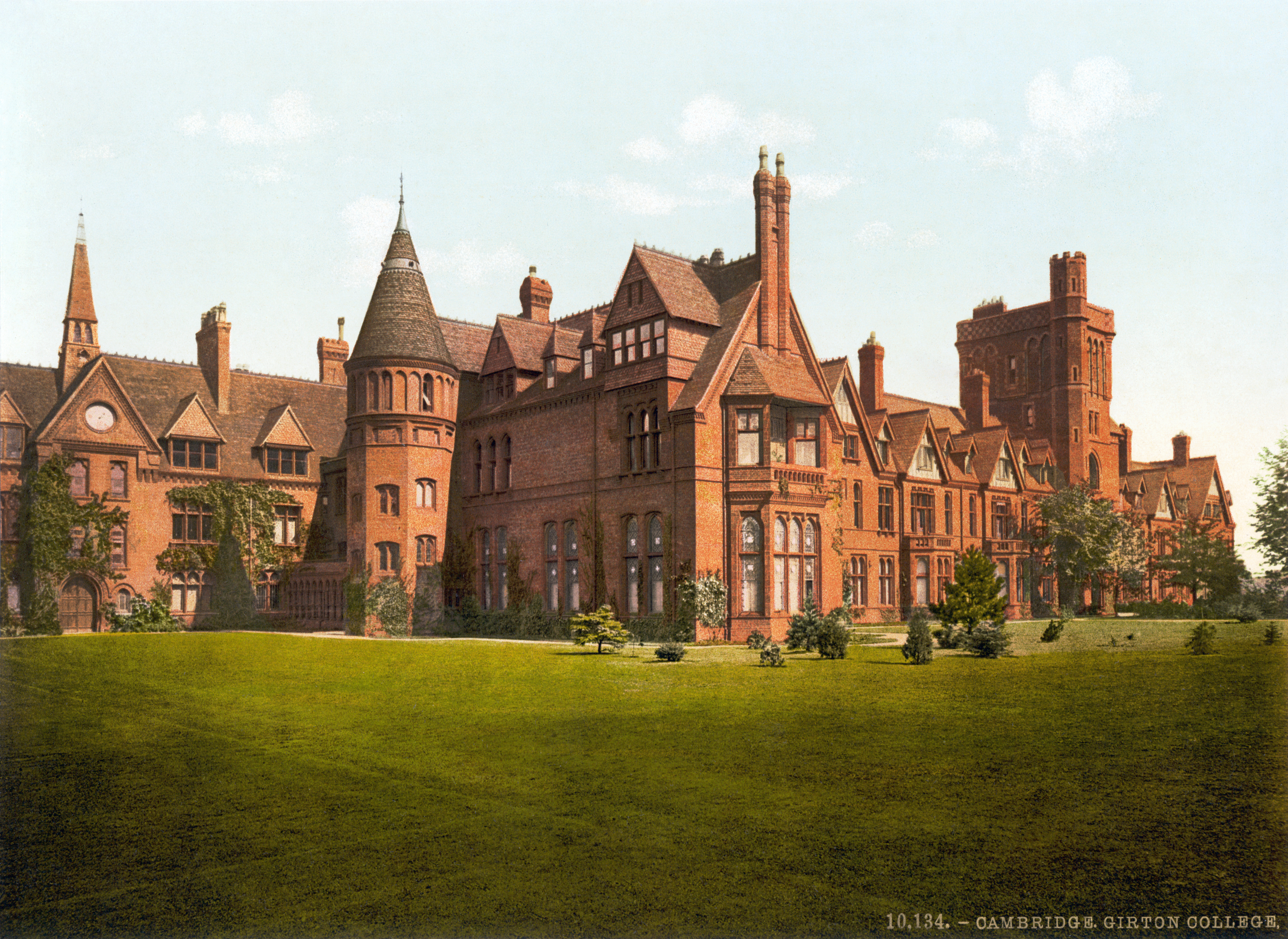 File Girton College Cambridge England 1890s jpg Wikimedia Commons