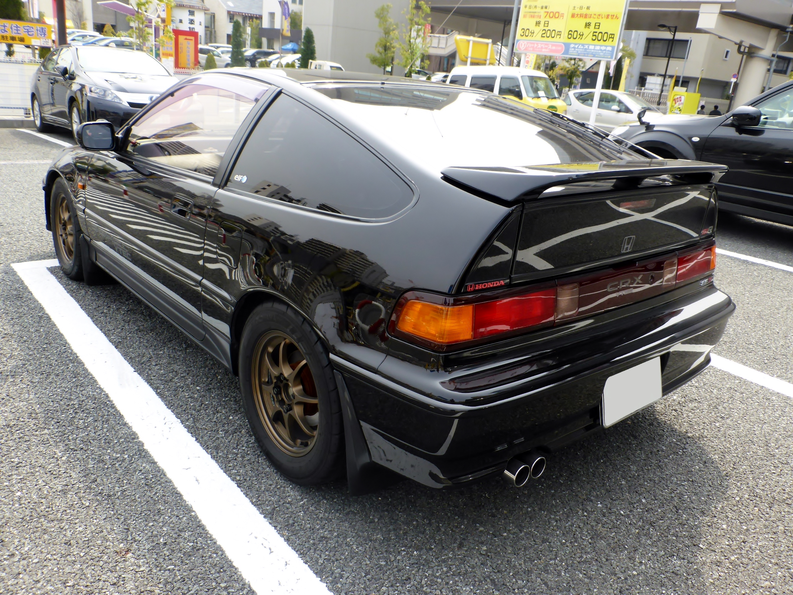 File Honda Cr X Sir E Ef8 Rear Jpg Wikimedia Commons