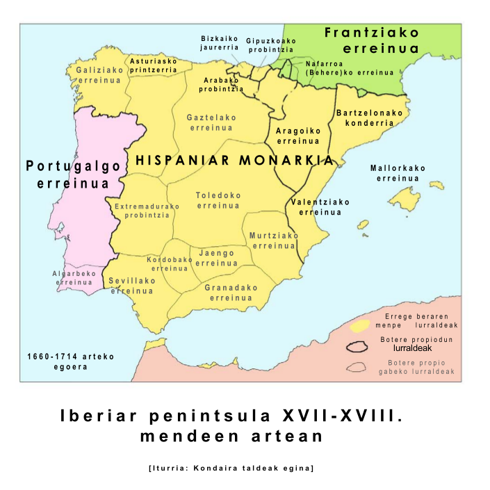 Iberiar Penintsula XVII-XVIII mendeen artean.png