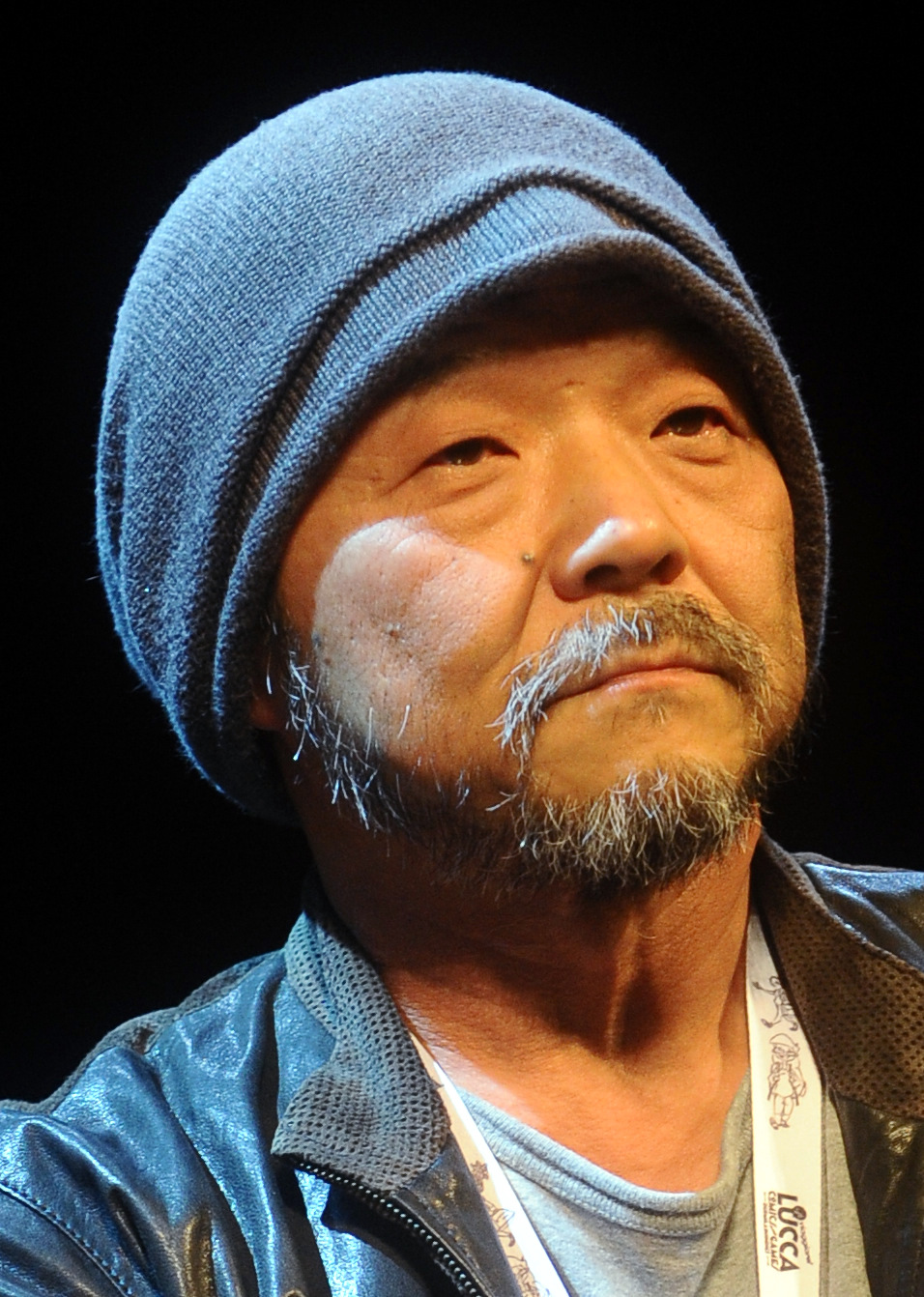 Oshii at [[Lucca Comics & Games]] in 2015