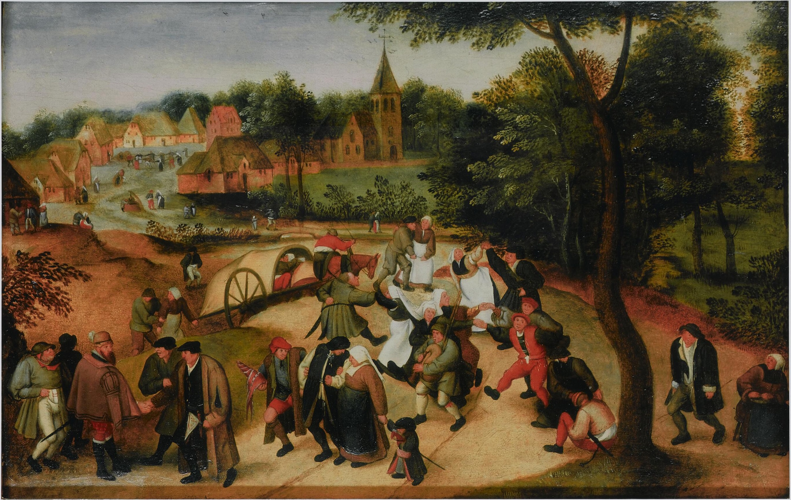 Кермесса рубенс. Брейгель осень. Pieter Brueghel II (Brussels 1564/5-1637/8 Antwerp) the BIRDTRAP.