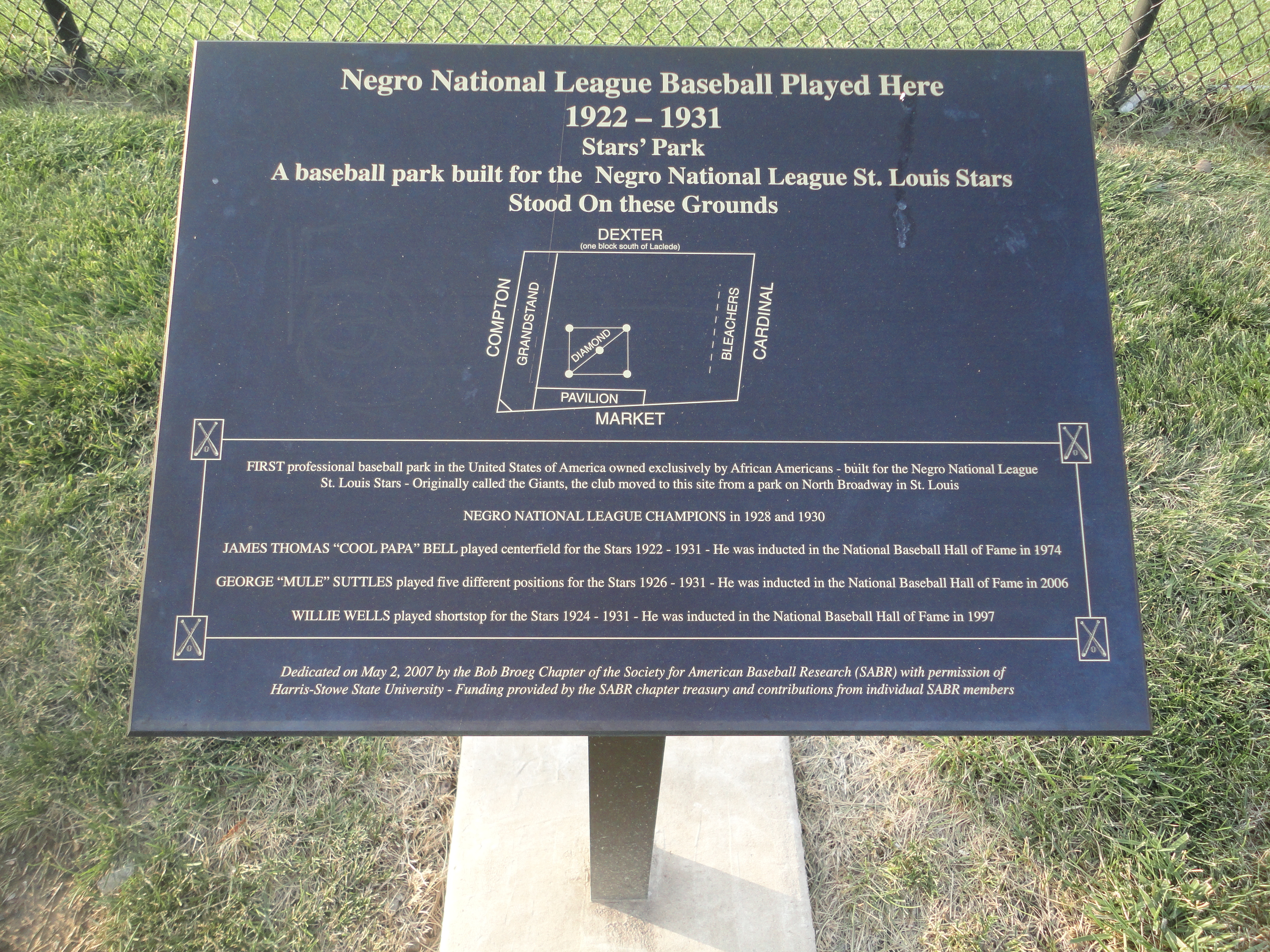 Stars Park keeping Negro League memory Alive