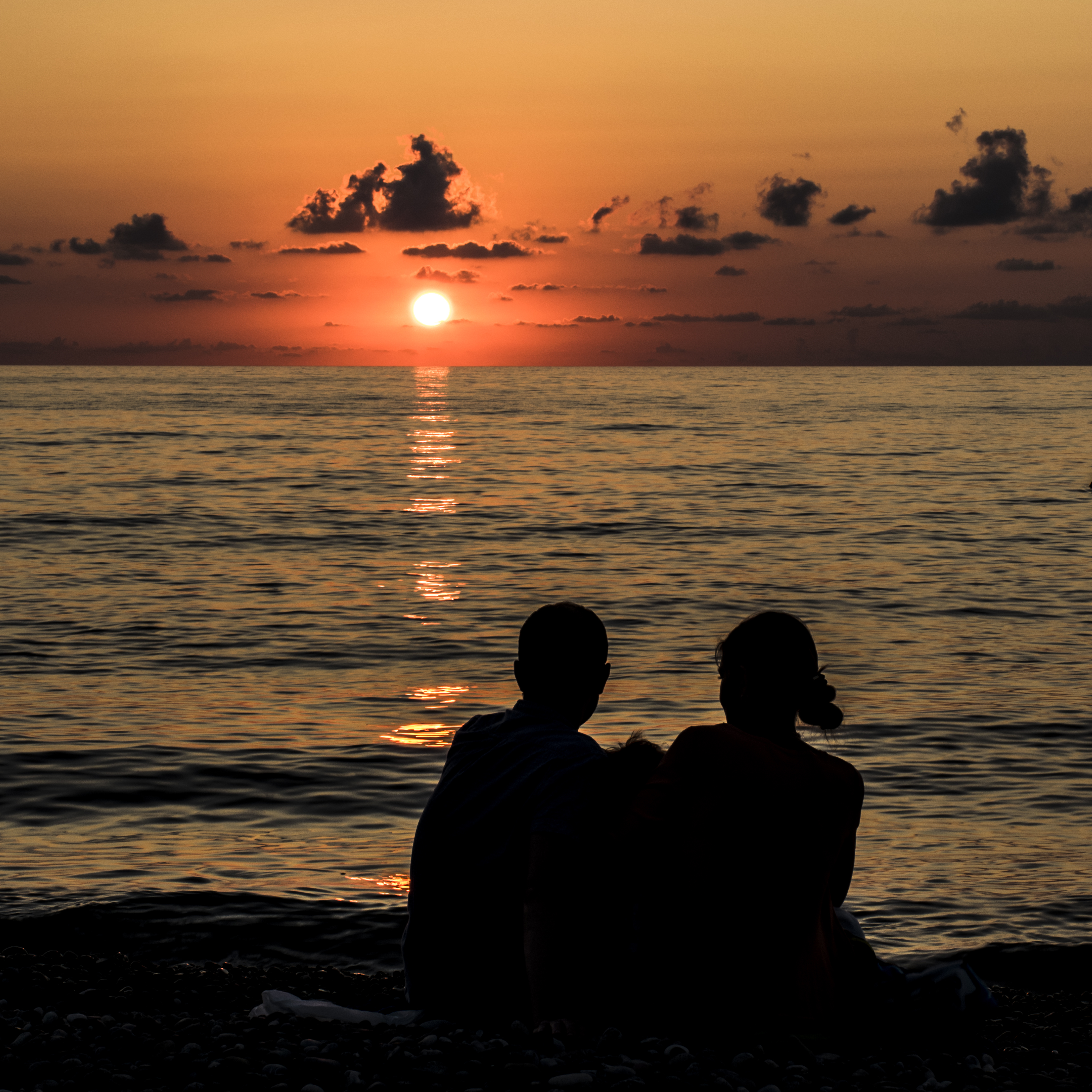 File:Sunset at Hietaniemi beach.jpg - Wikimedia Commons