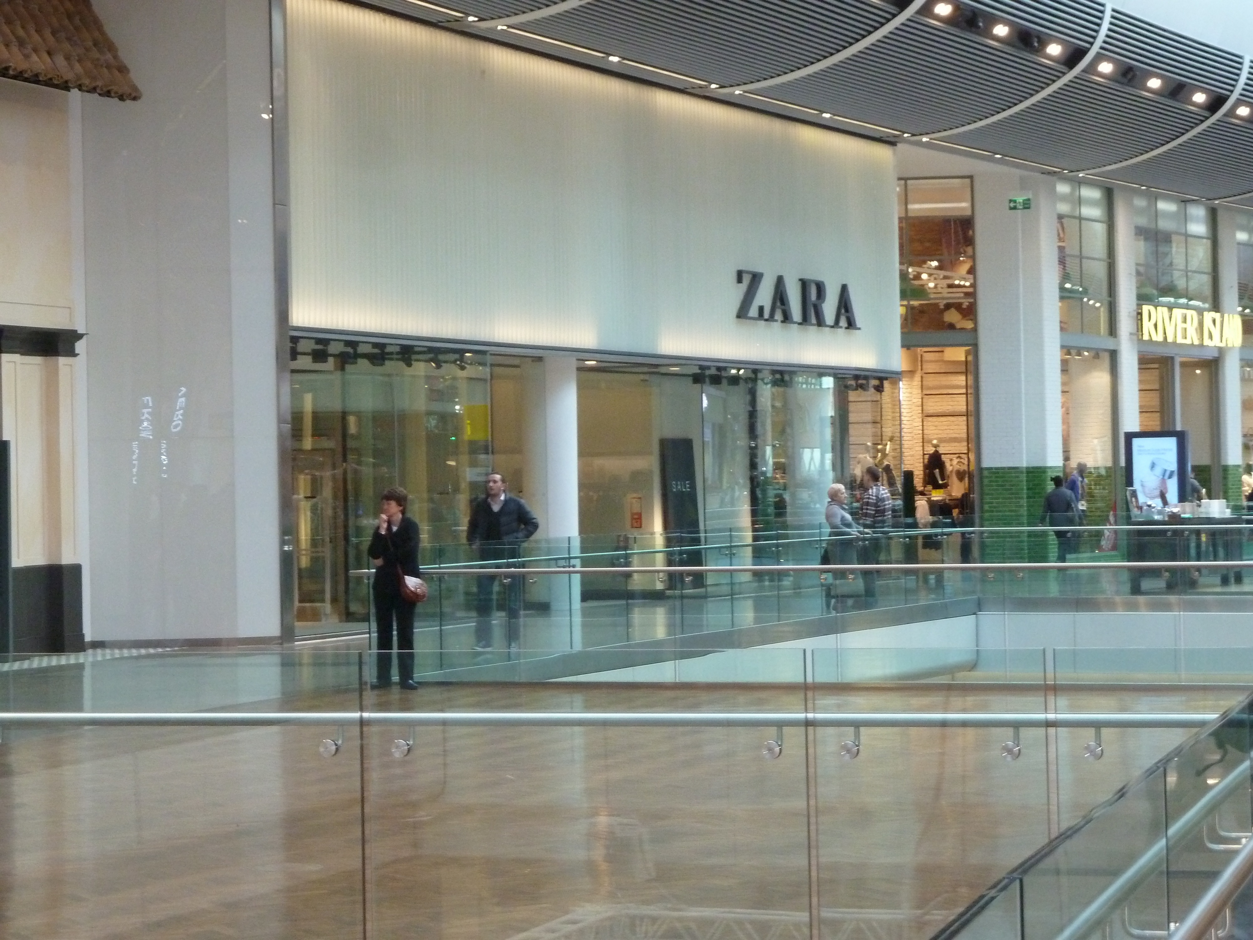 zara westfield opening