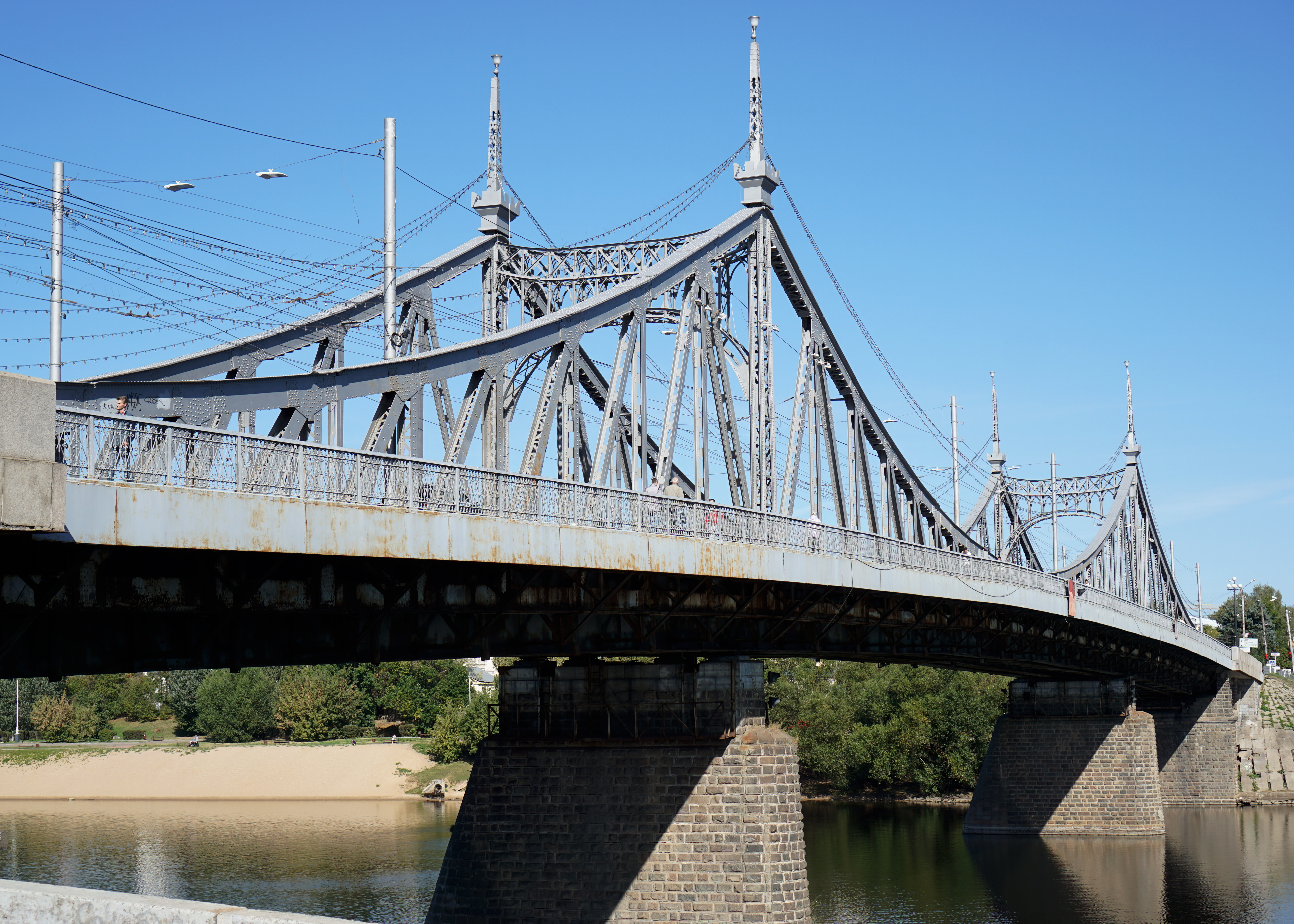 Most 3. Староволжский мост. Староволжский мост (старый мост). Староволжский мост в Твери. Калинин Староволжский мост.