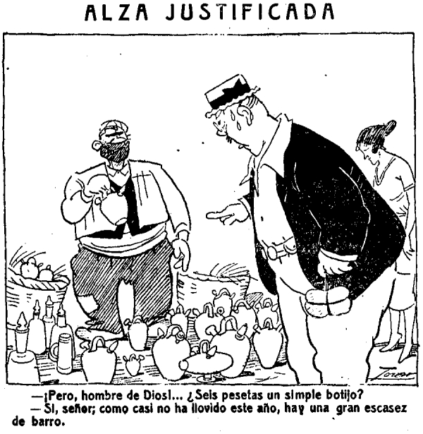 Alza justificada, 17 de junio de 1921.