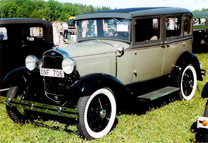 1931 Ford model 4 door sedan #8