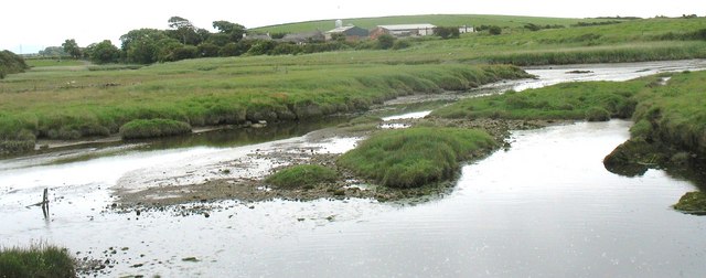 File:Afon Dronwy at its confluence with Afon Alaw - geograph.org.uk - 1380104.jpg