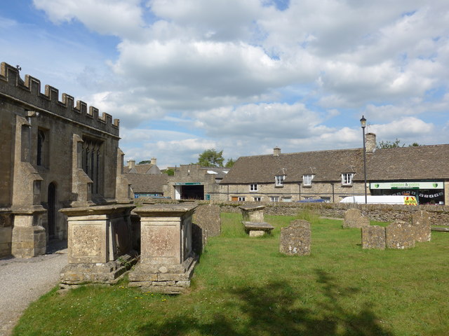 File:Church of the Holy Cross, Sherston, churchyard (b) - geograph.org.uk - 4584046.jpg