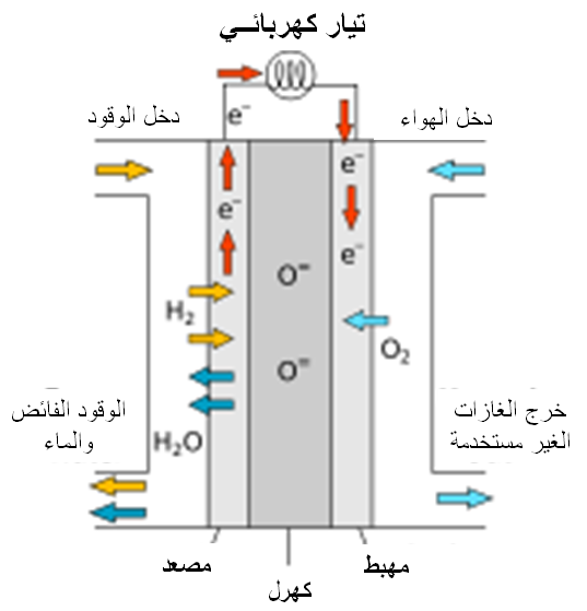 مصدر بطاريات خلايا المادة تكون المتأكسدة داخلي. من الوقود فيها وقودًا ما هي