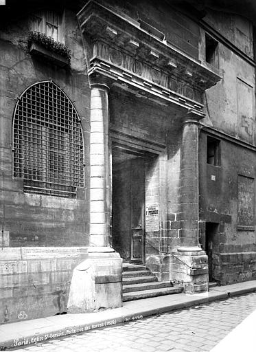 File:Eglise Saint-Gervais-Saint-Protais - Façade sur la rue des Barres, Porte - Paris 04 - Médiathèque de l'architecture et du patrimoine - APMH00004486.jpg