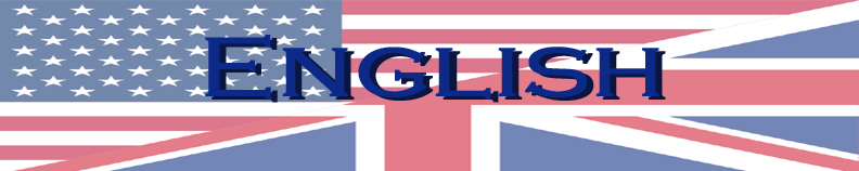 USA:n ja UK:n lippu yhdistettynä, päällä English-teksti