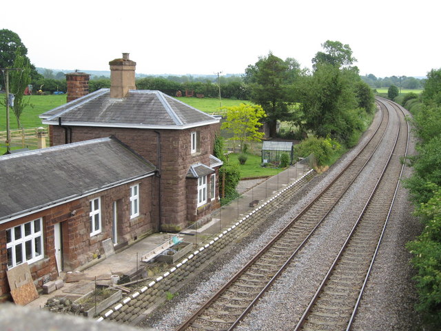 Berrington and Eye railway station