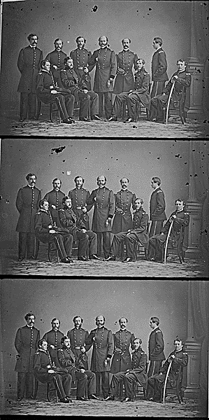 File:Gen. Ambrose E. Burnside and staff of nine - NARA - 529672 (page 1).gif