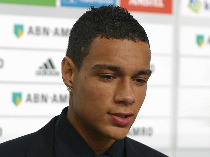 The 35-year old son of father (?) and mother(?) Gregory van der Wiel in 2023 photo. Gregory van der Wiel earned a 4 million dollar salary - leaving the net worth at 8 million in 2023