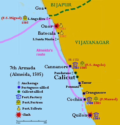 File Map of Almeida route in India 1505.gif Wikimedia Commons