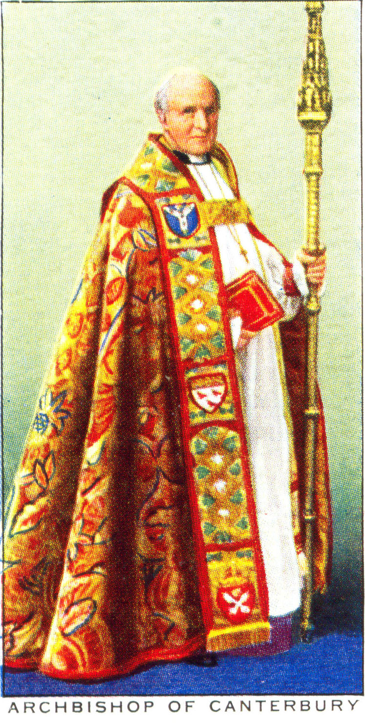 Archbishop of Canterbury from Player's Coronation Series, 1937