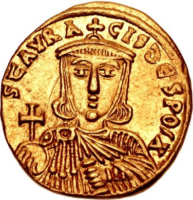 File:Solidus of Nikephoros I & Staurakios (obverse).jpg