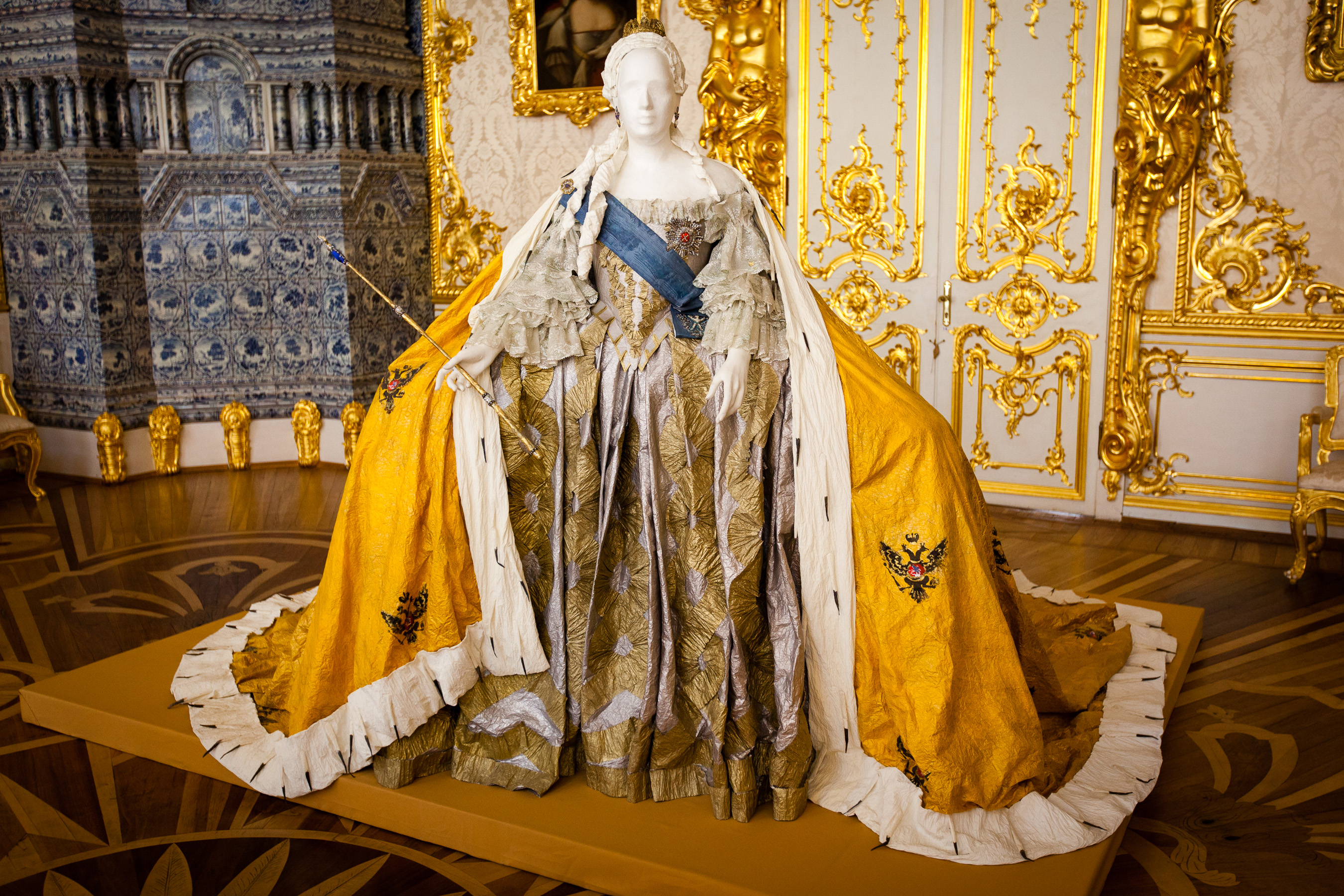 Платье Елизаветы Екатерининский дворец