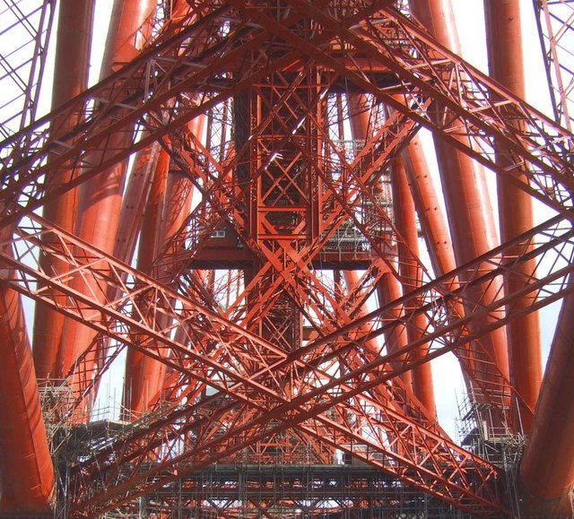 File:The guts of the Forth Bridge - geograph.org.uk - 1318782.jpg