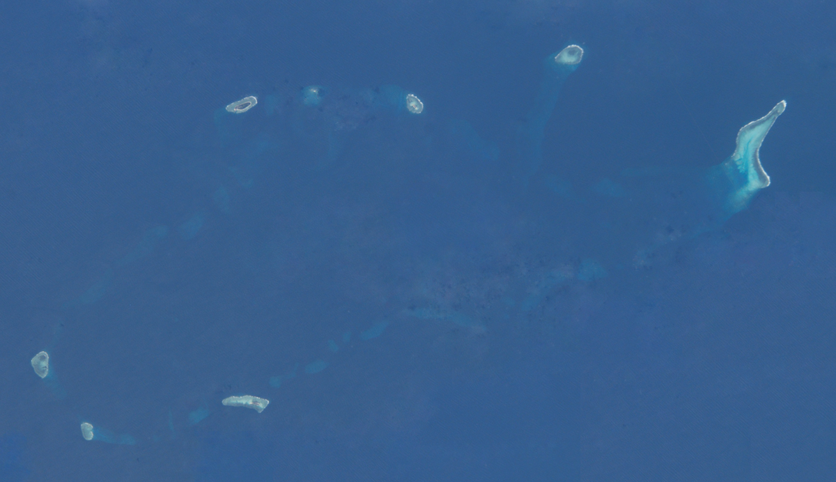  NASA's satellite photo of Namyit Island