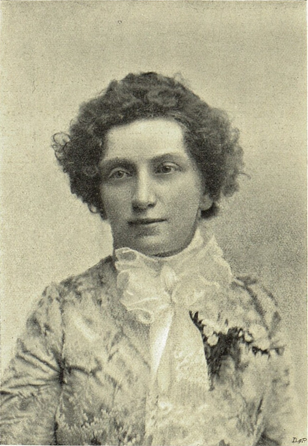 Růžena Svobodová, from a 1905 publication.