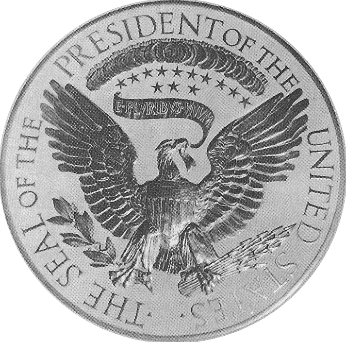 white house seal eagle