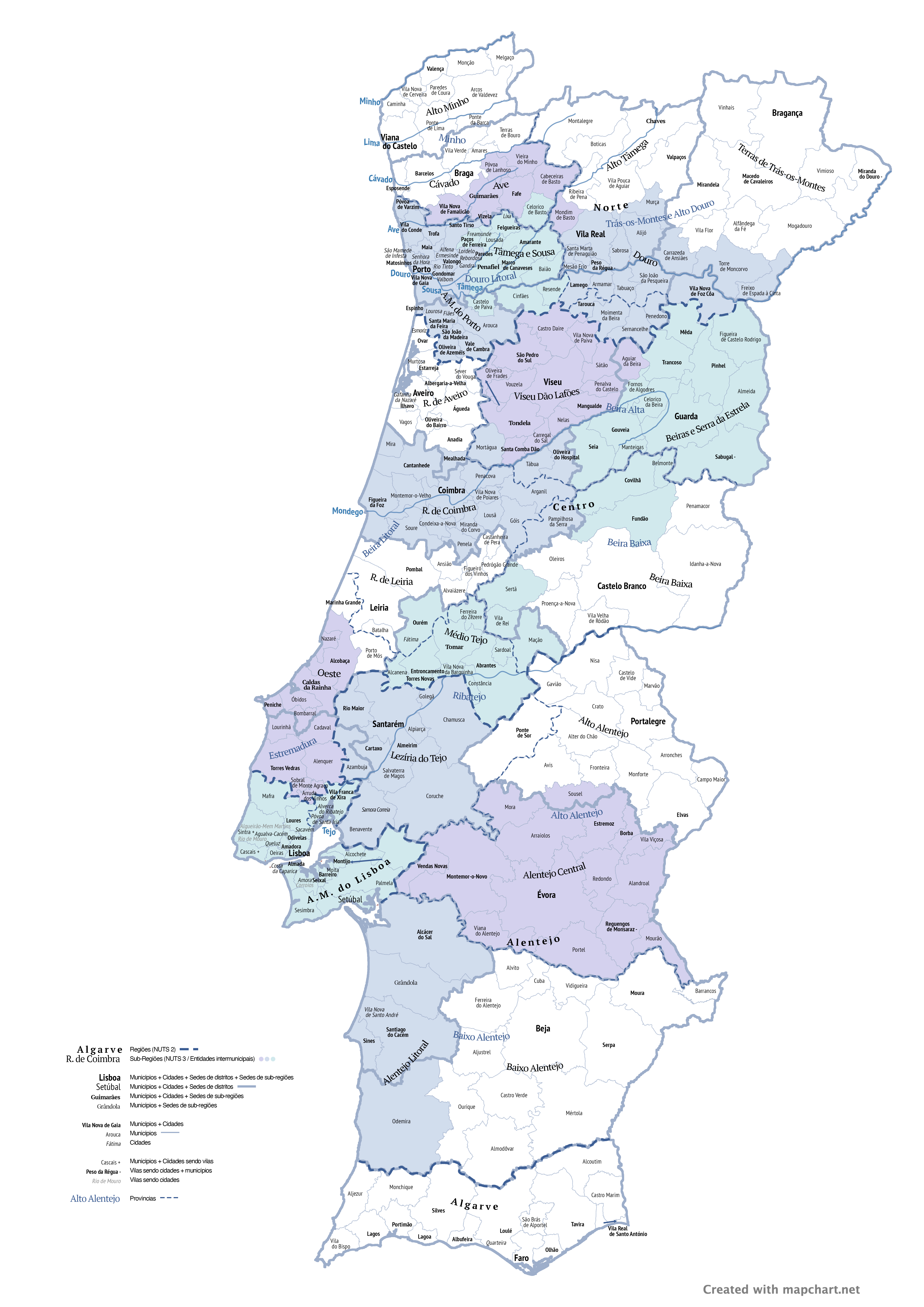 Subdivisions of Portugal - Wikipedia