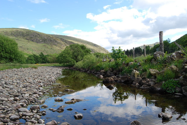 File:Afton Water, New Cumnock - geograph.org.uk - 863793.jpg