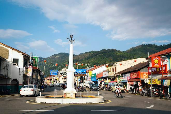 File Balik Pulau Town Centre Jpg Wikimedia Commons